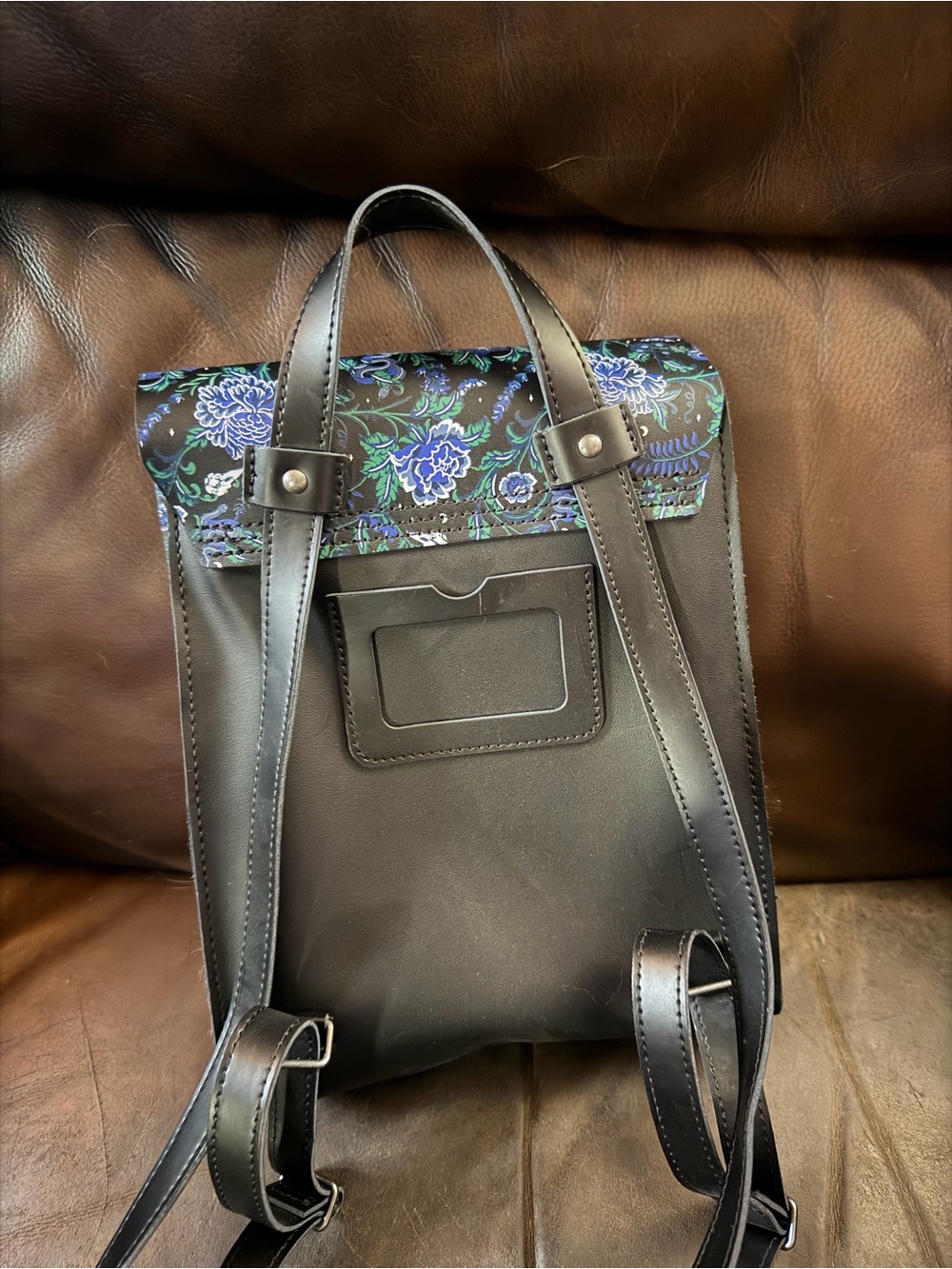 Dr. Martens Mystic Floral Leather Mini Backpack NWOT - Picture 6 of 6